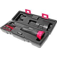 Отвёртка JTC JTC-4625A динамометрическая 1/4" с вставками бит, 2-10Нм