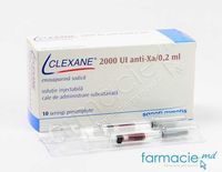 Clexane 2000UI anti xa/0.2ml sol.inj. N10 (enoxaparina)