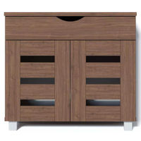 Raft pentru încălțăminte Fabrik Home №12 Банкетка-обувница орех каменный