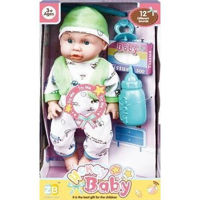 Кукла Promstore 43841 Пупс со звуком и аксессуарами 32x18.5x11cm