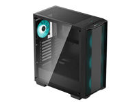 Case ATX Deepcool CC560 ARGB, w/o PSU, 4x120mm ARGB fans, Mesh Front, Tempered Glass, USB3.0, Black