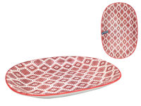 Platou oval 28cm Tognana Ethnic, ceramica