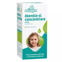 Alinan Atentie si concentrare sirop 150ml (+1an) Fiterman