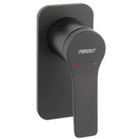 Baterie de duș Ferro STRATOS BSC7PABL (dus ingropat) negru mat (x)