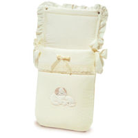 Lenjerie de pat pentru copii Italbaby 740.0062 Конверт с капюшоном I Cuccioli 82*40