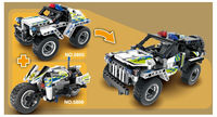 5806, XTech Bricks: Pull Back Police Motorbike, 193 pcs