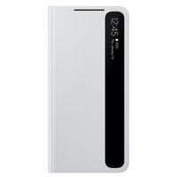 Husă pentru smartphone Samsung EF-ZG996 Smart Clear View Cover Light Gray
