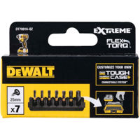 Набор головок, бит, насадок DeWalt DT70816-QZ set capete de insurubat 1xT15 ; 2xT20 ; 2xT25 ; 1xT30 ; 1xT40 25mm (P.7)