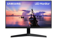 27" SAMSUNG LF27T350FH, Black, IPS 1920x1080, 75Hz, FreeSync, 5ms, 250cd, MegaDCR, D-Sub+HDMI