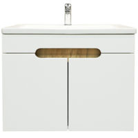 Dulap pentru lavoar Bayro подвесной Etna Duo под умыв. Argo 700, белый мат