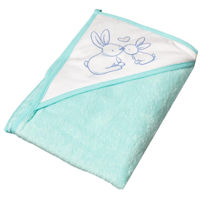 Accesoriu pentru baie Tega Baby KR-008 Bunny 100x100-105 Зеленый