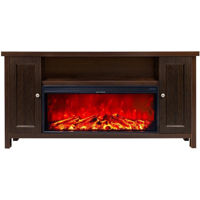 Șemineu electric ArtFlame Mozart & Tasmania, 750x1500x300 mm, Wenge