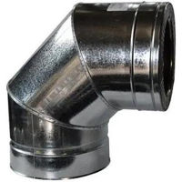 Coș de fum miscellaneous Cot inox/z CF 90* 200/260 (304/Z) VL