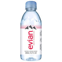 Evian apa minerala de izvor necarbogazeificată (plată), 330 ml