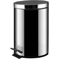 Урна для мусора Alda 612 FREEDOM 12L, 40*25cm, inox lucios