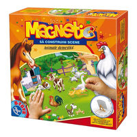 Магнитная игра Sa construim Scene, Animale Domestice, код 41263
