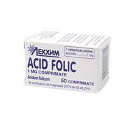 Acid folic 1mg comprimate N50