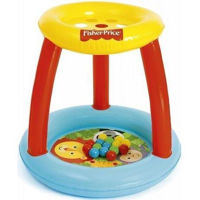 Игровой комплекс для детей miscellaneous 9027 Centru de joc gonfl. 89x89x84cm cu minge (15b), 2+