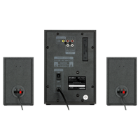 Speakers SVEN "MS-1821" Bluetooth, FM, USB/SD, Display, RC, Black, 44w / 20w + 2x12w / 2.1