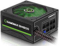 Power Supply ATX 800W GAMEMAX GM-800, 80+ Bronze, 140mm fan, Semi-Modular cable, Retail