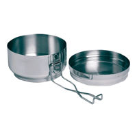 Кастрюля Yate Pot with lid 6 L, inox, SN00166