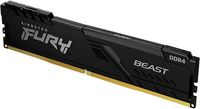 .8GB DDR4-2666MHz  Kingston FURY Beast (KF426C16BB/8), CL16-18-18, 1.2V, Intel XMP 2.0, Black