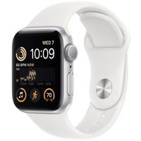 Ceas inteligent Apple Watch Series SE2 GPS 44mm Silver Aluminium Case MNK23