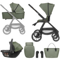 Сărucior pentru copii Kikka Boo 31001010226 Modena Army Green 3 in 1