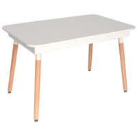 Стол Evelin di Costacurta DT-431-1R Wo, 110(150)х70х76см, Каркас/Опоры: Дерево