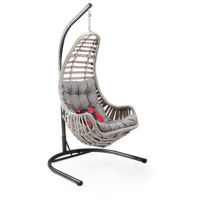 Садовая мебель Hydro S Кресло-качалка Hola Datca, серое