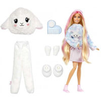 Кукла Barbie HKR03 Cutie în costum de miel, de pluș