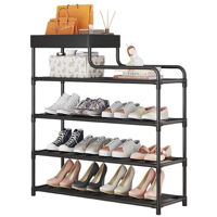 Полка для обуви miscellaneous RM14 Raft incaltaminte din plastic/metal, negru