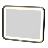 Зеркало для ванной Creavit Truva 85*65 cm TR4085.01.MSY LED black