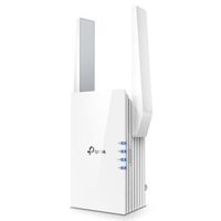 Wi-Fi AX Dual Band Range Extender/Access Point TP-LINK "RE505X", 1500Mbps, 2xExt Ant, Intgr Pwr Plug