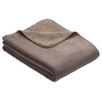 Домашний текстиль Ibena 2340/397 Uni Couchschoner Doubleface Dublin Espresso/light brown