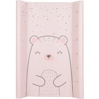Аксессуар для пеленания Kikka Boo 31108060047 Salteluta pentru infasat moale Bear with me Pink, 80x50 cm