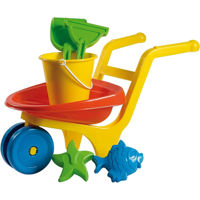 Игрушка Androni 6525-0001 Тележка с набором для песка