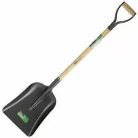 Лопата Modeco Expert 389130 Квадратная лопата 112 см с D-образной деревянной ручкой MN-79-370