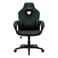 Gaming Chair ThunderX3 DC1  Black/Cyan, User max load up to 150kg / height 165-180cm