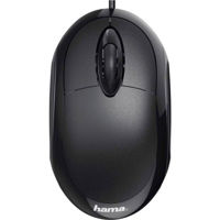 Mouse Hama 182600 MC-100, black