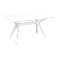 Стол Evelin di Costacurta Raffles Rectangular White 1500x900x750