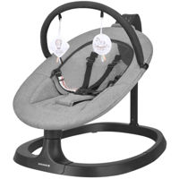 Детское кресло-качалка Kikka Boo 31005010096 Leagan electric Zazu Grey