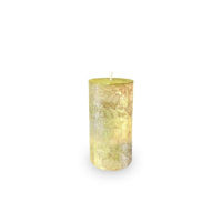 Декор Promstore 46123 Zniczplast Свеча пеньковая Decor 14x7cm, 60час, Hand made, золото