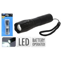 Фонарь Promstore 24884 Lanterna Zoom FX LED 12cm, aluminiu