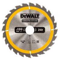 Panza circulara DEWALT 190x30mm 24T DT1944