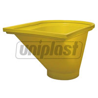 Cuva de incarcare prelungita 650 mm (galben)  TEKCNOPLAST