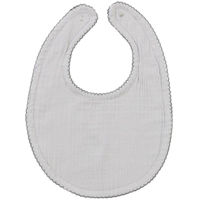 Bavețică BabyJem 811 Baveta din muselina Gri, 23x32 cm