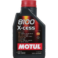 Масло Motul 102784 5W40 8100 X-CESS 1L