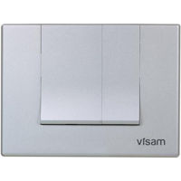 Кнопка смыва Visam 227-001 ALINDA (хром матовый)