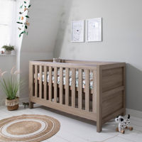 Деревянная кроватка 3 в 1 Tutti Bambini Modena Oak